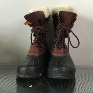 Polo by Ralph Lauren Black and Green Boots